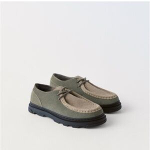 ‼️SALE‼️ Zara Kids suede lace up shoe